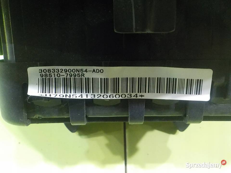 DACIA DUSTER I 15 DCI 09r 5D AIRBAG poduszki osobowe Suków sprzedam