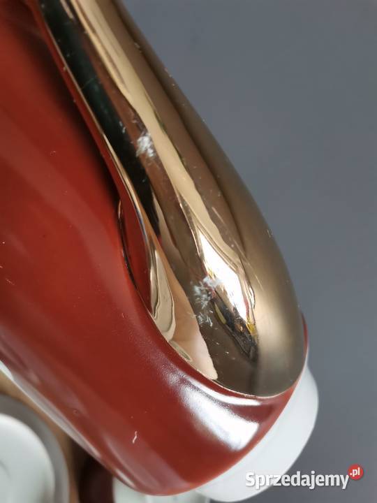 Stary serwis kawowy June Ćmielów W Potacki PRL śląskie Katowice