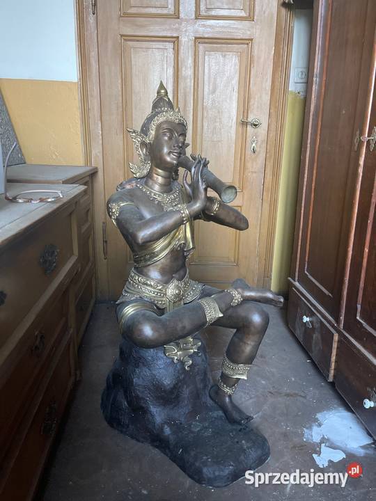 Wielki Budda z brązu dolnośląskie Międzylesie