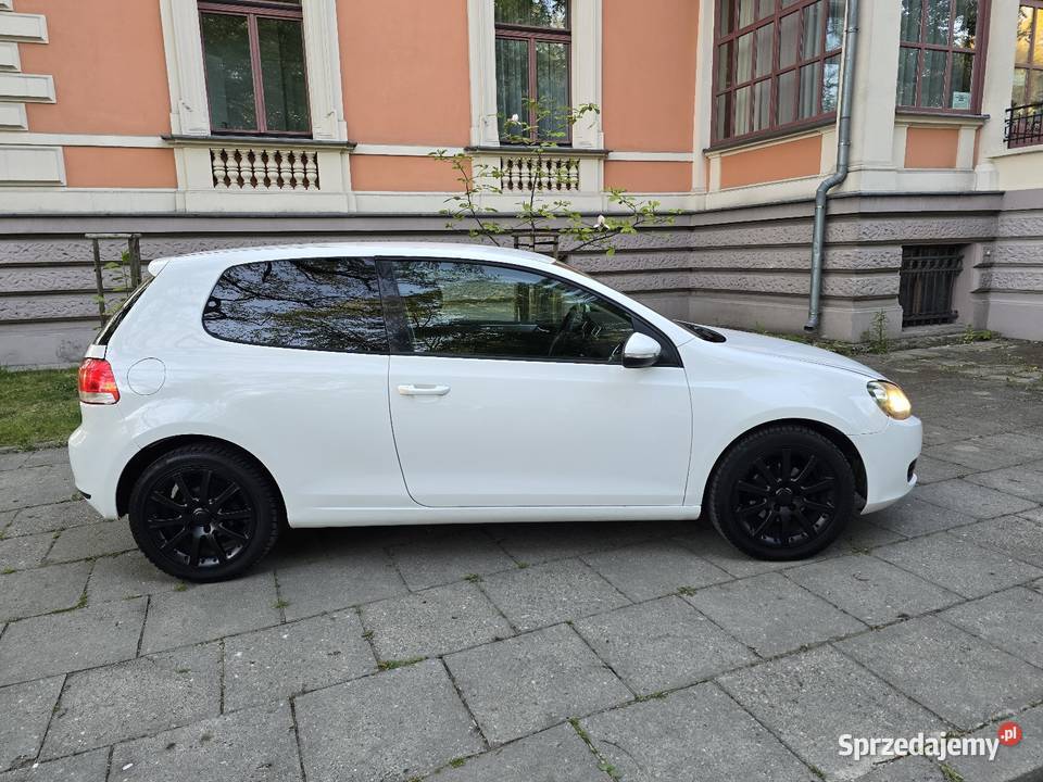 VW Golf 6 16 tdi 2009 biały Golf Łódź