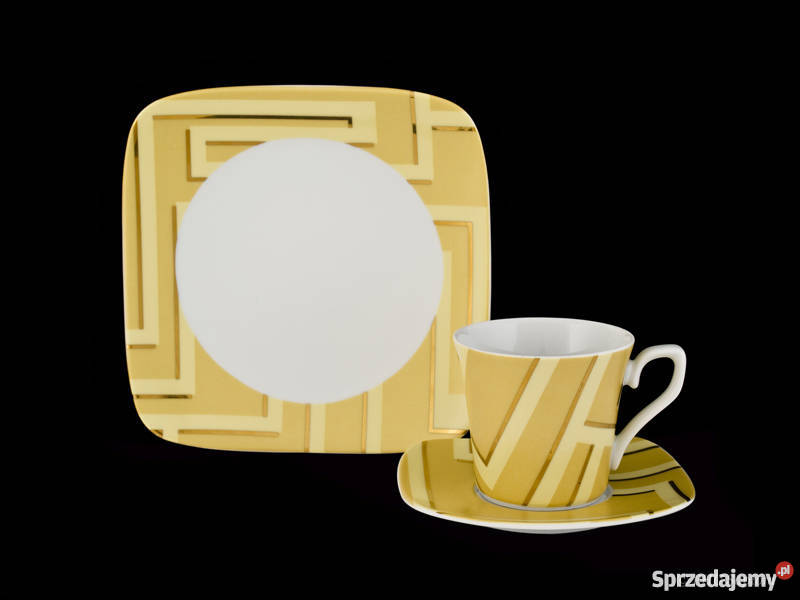 Serwis obiadowy Etna Wezuwiusz nowoczesna Ceramika i szkło dolnośląskie sprzedam