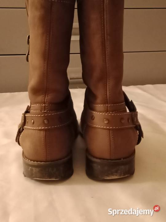 Kozaki skórzane ocieplane Lasocki Łódź