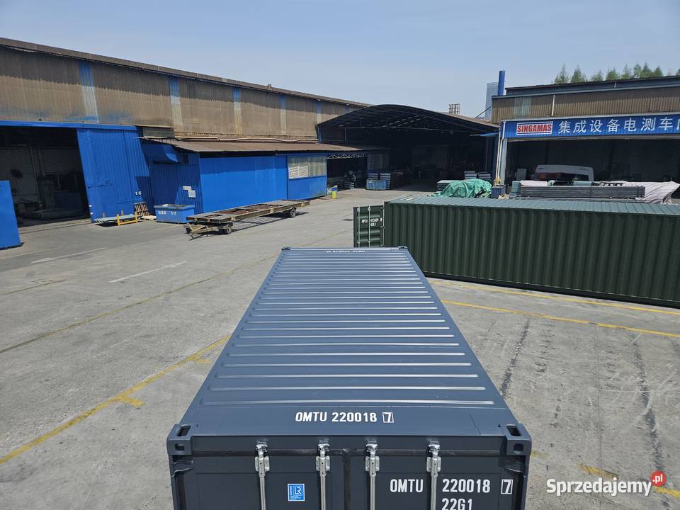 Kontener magazynowy morski 2025r 20DV nowy 6 Rybnik