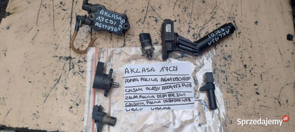 MERCEDES A KLASA W168 VANEO 16 czujnik wału osobowe świętokrzyskie Kielce sprzedam