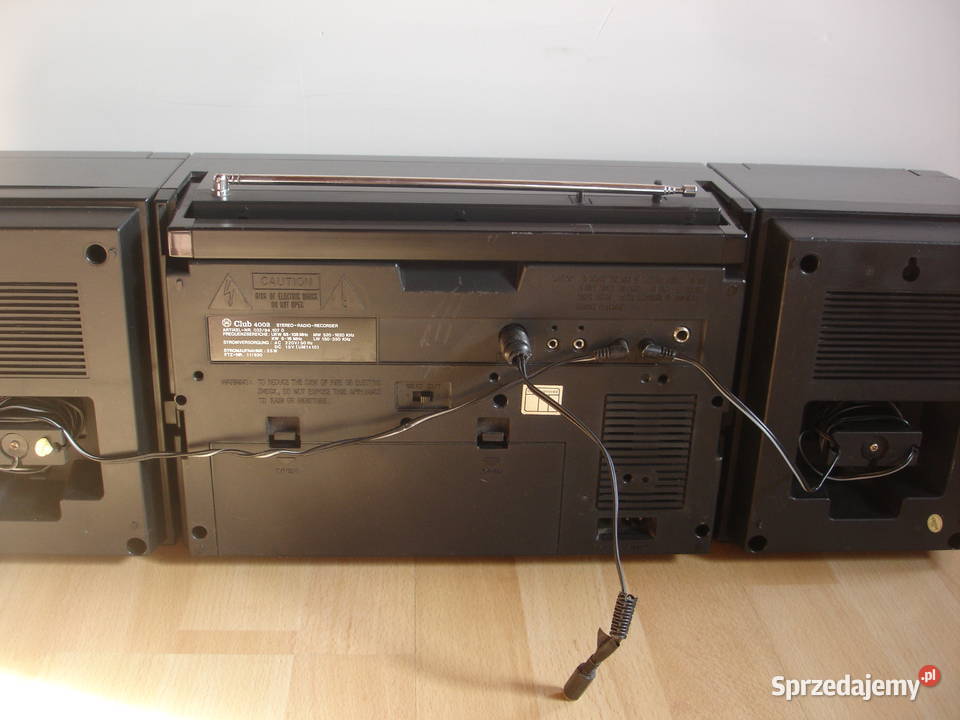 Radiomagnetofon CLUB 4002 lubuskie Zielona Góra