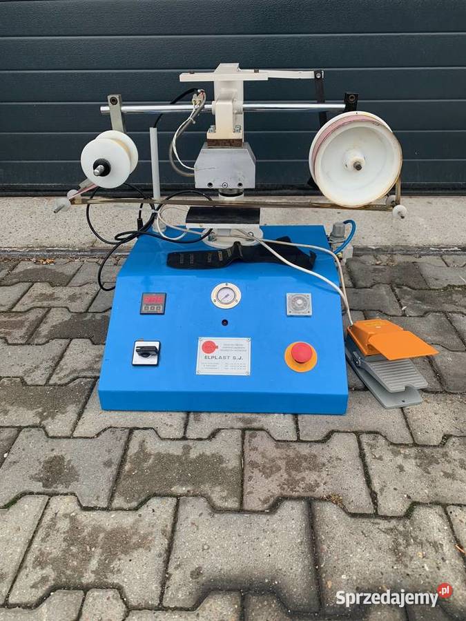 Maszyna do stemplowania stemplowarka logo Produkcja Łaskarzew