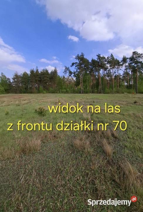 Ostatnia działka z DOSTĘPEM DO RZEKI SKRWA i