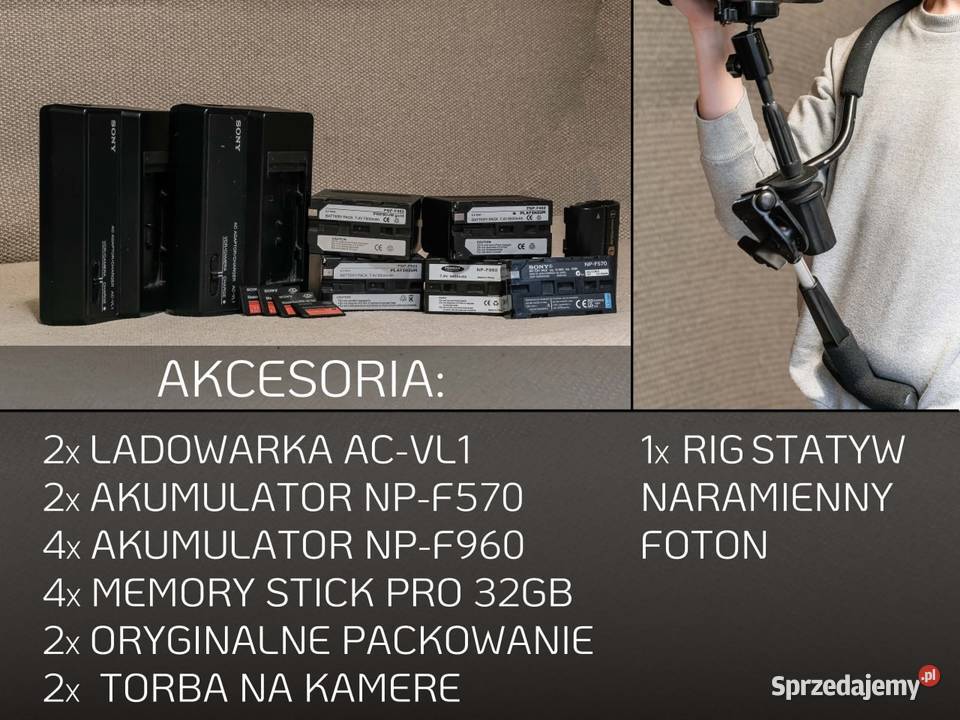 Sony HXRNP5X 2 małopolskie Zabierzów