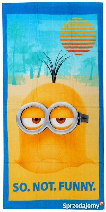 Bawełniany ręcznik kąpielowy plażowy MINIONKI śląskie Katowice sprzedam