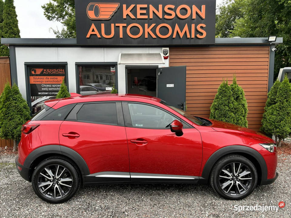 Mazda CX3 LED Klima Tempomat Keyless Go HeadUp Bydgoszcz