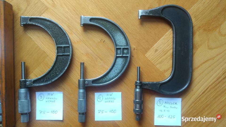 Mikrometr mikromierz 5075 75100 100125 mm VIS śląskie Chorzów