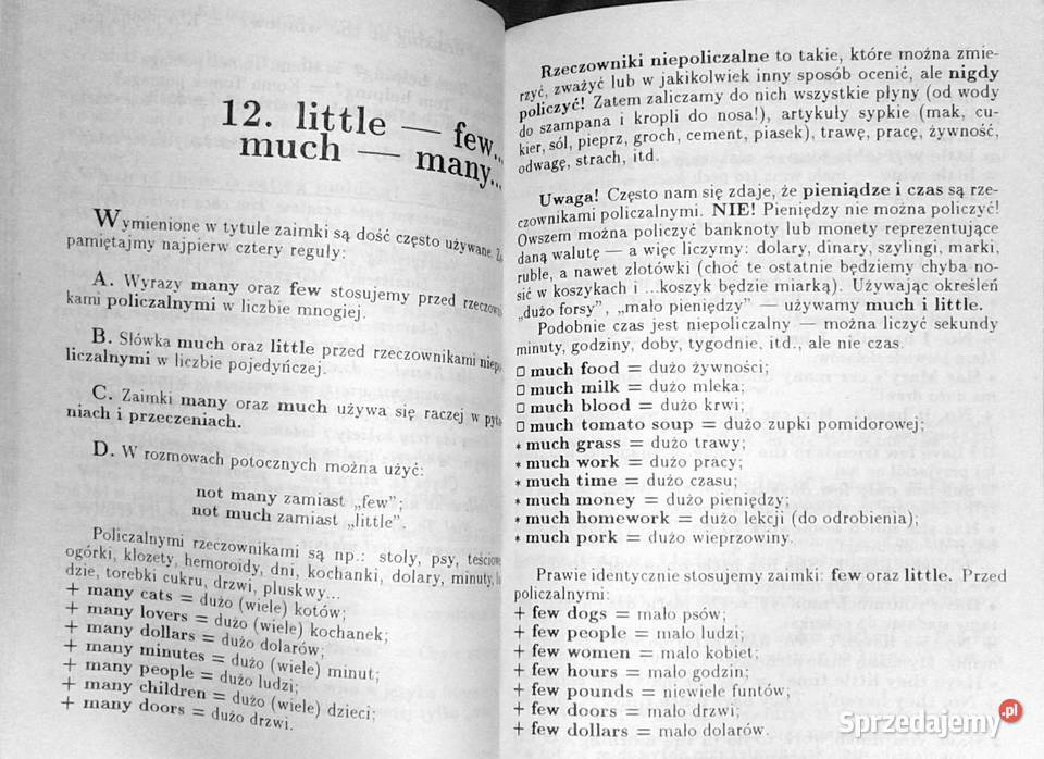 Angielska gramatyka na wesoło Walt Waren lubelskie Chełm