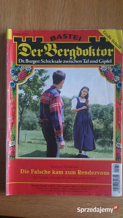 Zestaw niemieckich powieści obyczajowych Mikołów