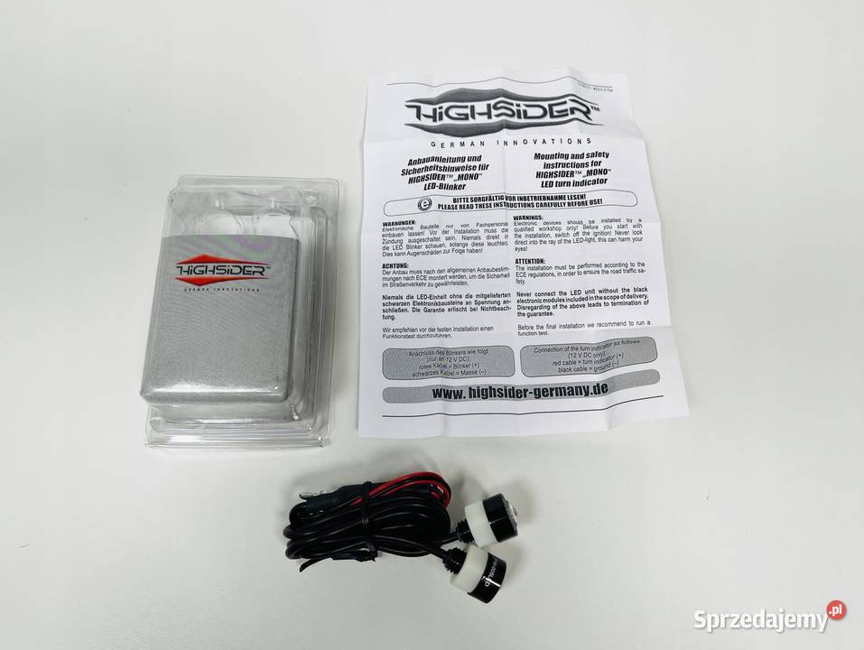HIGHSIDER Wskaźniki LED MONO 203215 kpl 2 Łobżenica