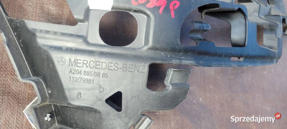 ŚLIZG ZDERZAKA LEWY PRZÓD MERCEDES C W204 Karoseria Ruda Śląska