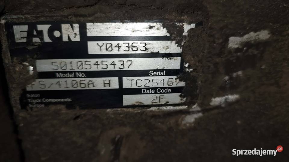 Manualna skrzynia biegów 5010545437 Renault Książ Wielkopolski