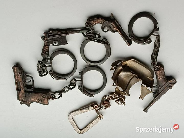 Stare Stylowe Breloczki z Miniaturowymi Rzeszów