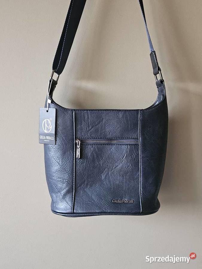Nowa torebka Giulia Pieralli granatowa Lublin sprzedam