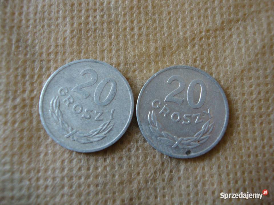 moneta 20 gr; 1980 - z obiegu;