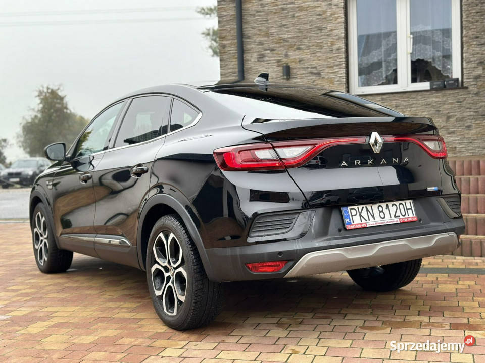 Renault Arkana Zweryfikowany CarVertical czarny wielkopolskie Sadlno