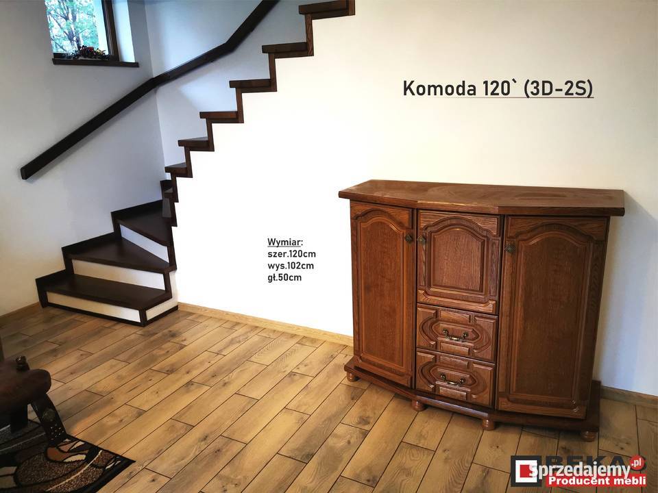 Klasyczna Ekskluzywna Witryna 180 Orzech Włoski 199cm mazowieckie Małkinia Górna