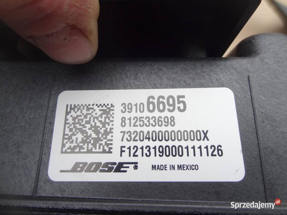 GŁOŚNIK SUBWOOFER OPEL INSIGNIA B 39106695 22 wielkopolskie