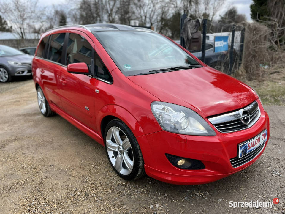 Opel Zafira 18 OPC LINE Climatronic Skóry bluetooth Częstochowa