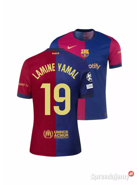 Koszulka Barcelona gracza Lamin Jamal Odzież sportowa Warszawa sprzedam