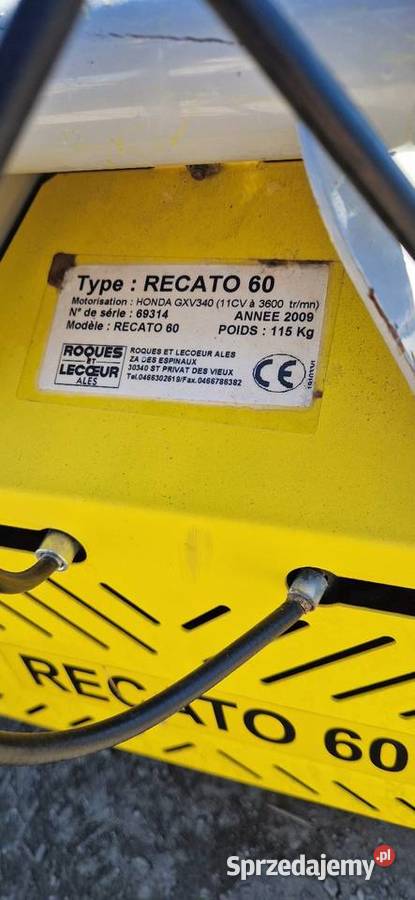 Renato 60 kosiarka karczownica do nieużytków do