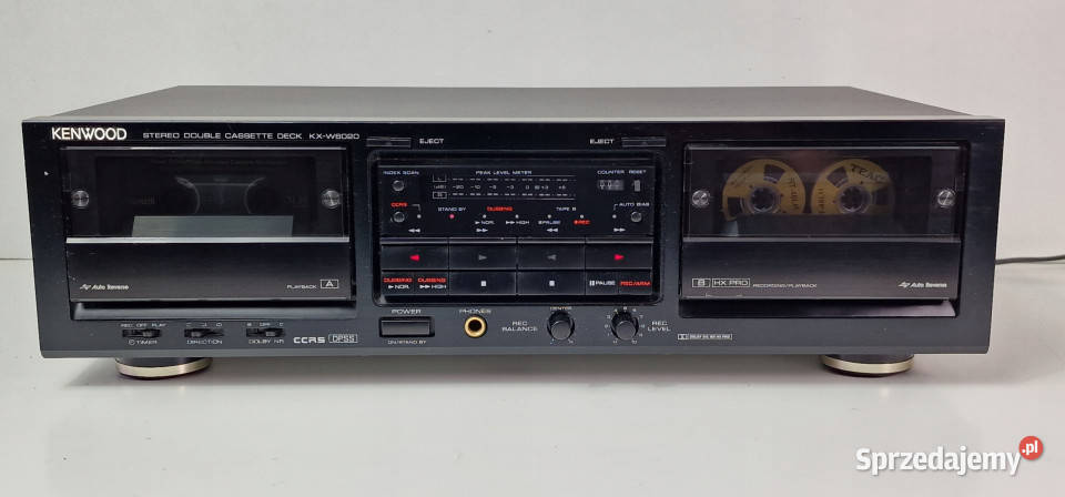Kenwood magnetofon dwukasetowy KX W 6020 KXW6020 Międzychód