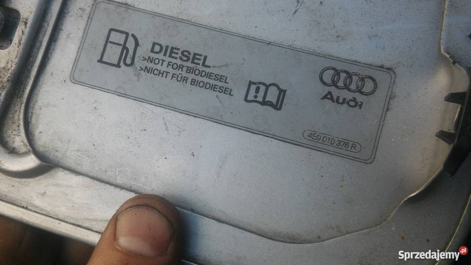 WLEW KLAPKA WLEWU PALIWA AUDI A8 4E 4E0 Strzelce Krajeńskie