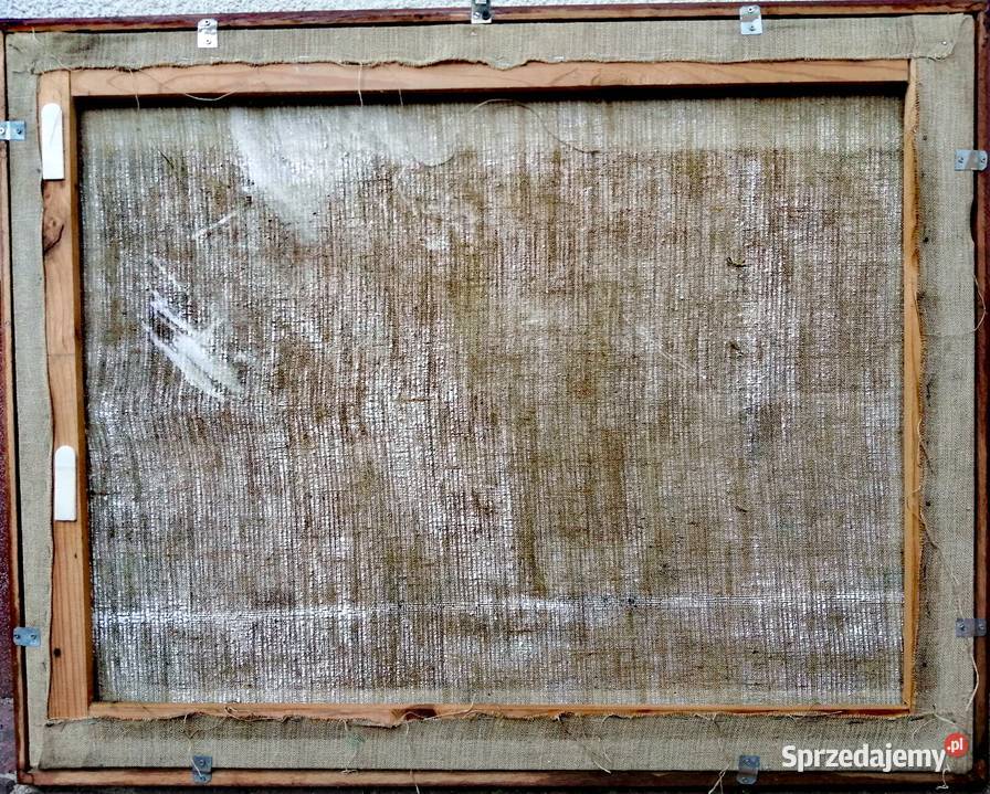 Obraz olejny Leśny strumień łódzkie Łódź