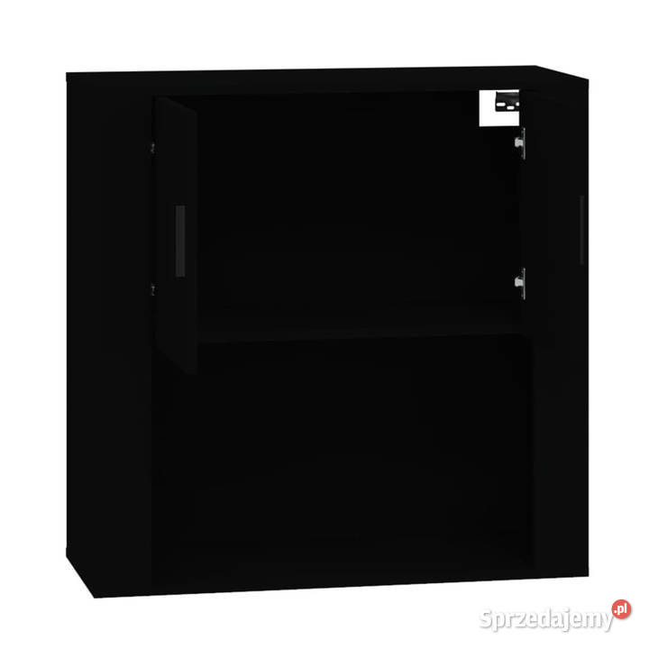 Szafka ścienna czarna 80x33x80 materiał Warszawa