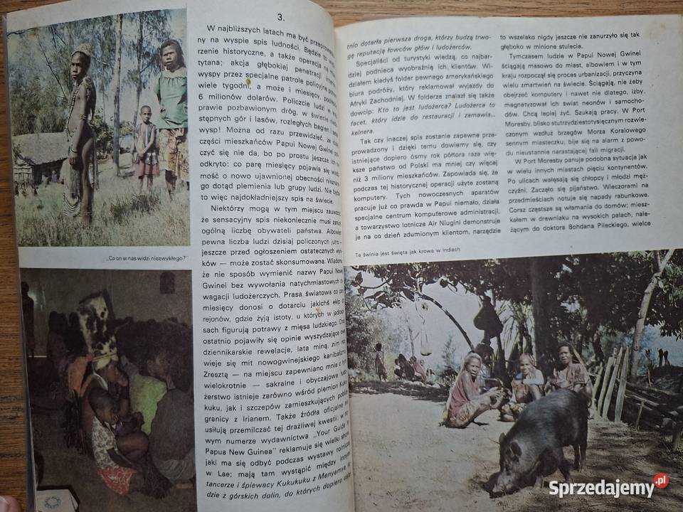 Papua N Gwinea i Afryka Madagaskar Globus sprzedam