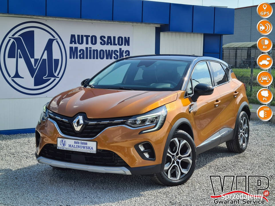 Renault Captur Automat Navi Kamera 2xPDC wielofunkcyjna kierownica Motoryzacja Wągrowiec
