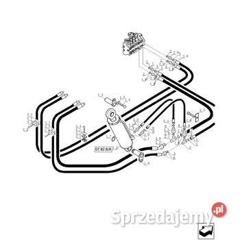 Siłownik hydrauliczny 85825871 poziomowania Wilkowo