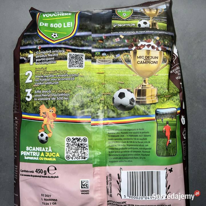 Karton płatków śniadaniowych firmy Nestl Jasło sprzedam