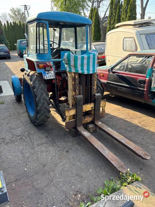 Ciągnik rolniczy T25 wladymirec zamiana na wózek Skrzynia biegów Manualna