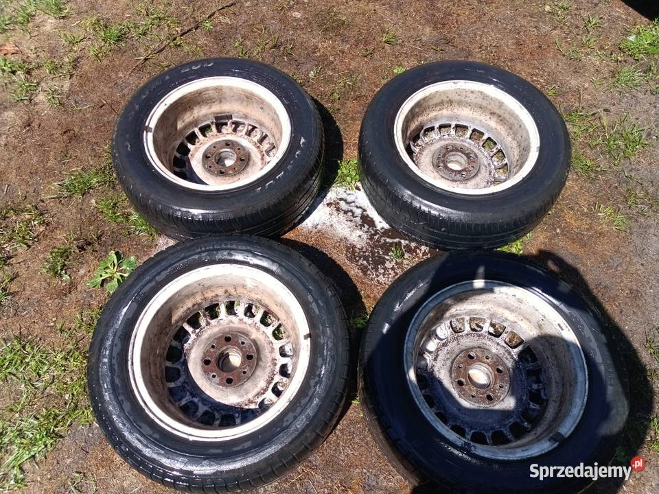 Ładne Oryginalne alufelgi słoneczka BMW E30 14 Płock