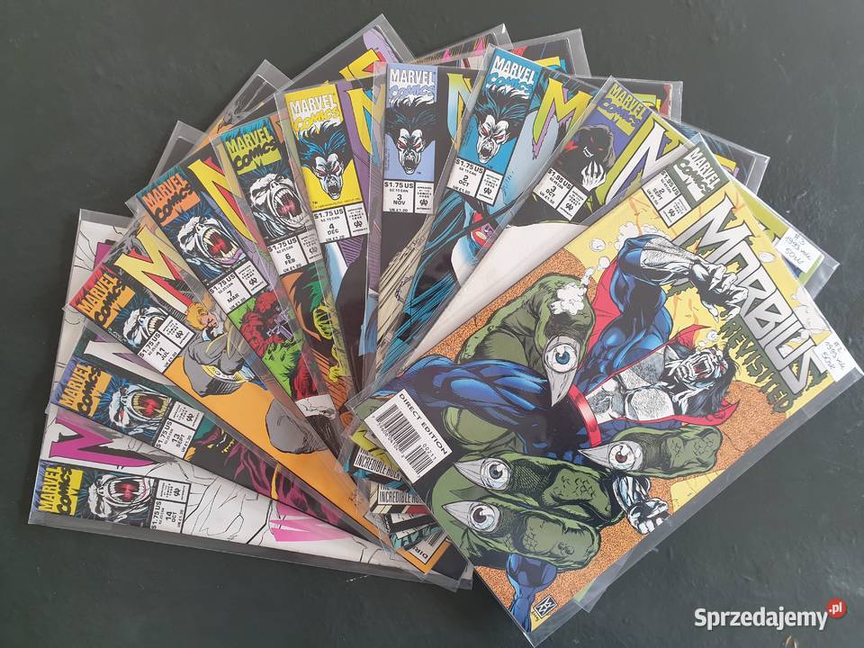 Morbius zestaw 10 komiksów Marvel USA Amerykańskie pomorskie