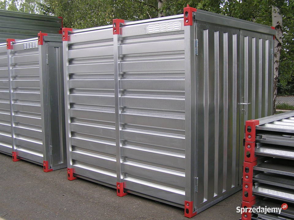 KONTENERY MAGAZYNOWE KOVOBEL SKŁADANE CERTYFIKAT Oława