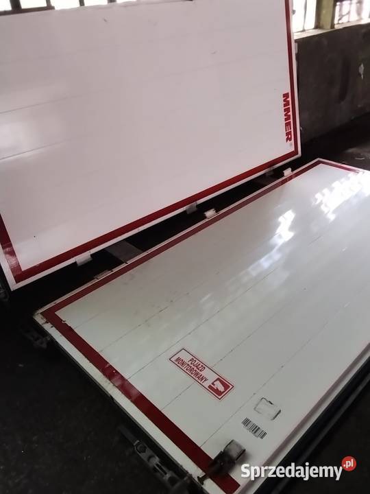 Drzwi aluminiowe tylne do naczepy zabudowy bdf
