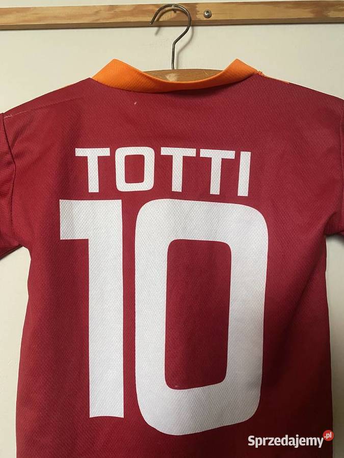 Vintage AS ROMA 10 TOTTI dziecięca UNIKAT dolnośląskie Wrocław sprzedam
