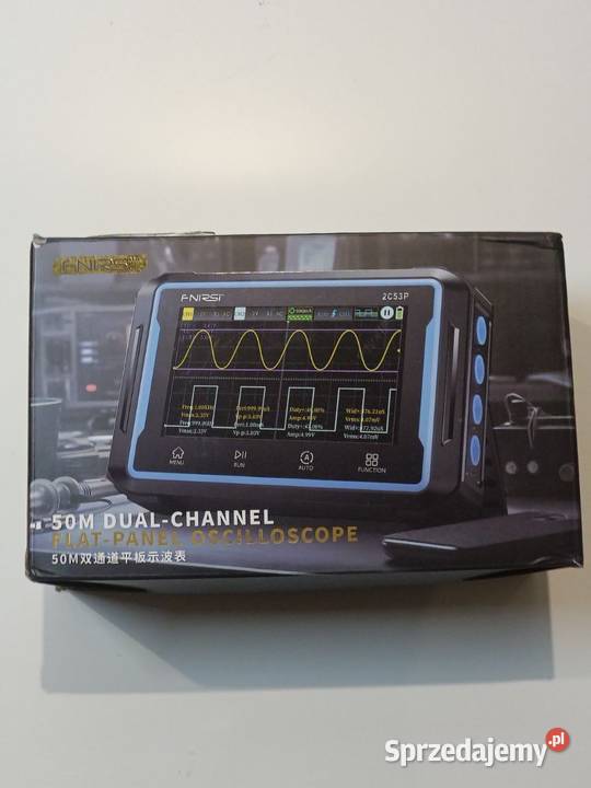 FNIRSI 2C53P to dwukanałowy oscyloskop cyfrowy Radom