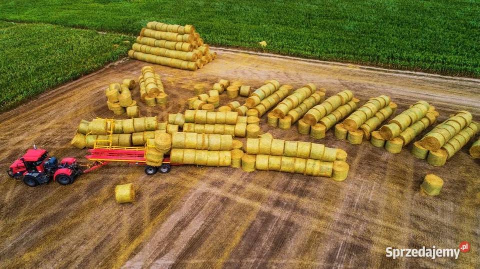 Przyczepa samozaładowcza do bel KOBZARENKO PT24 Biskupice