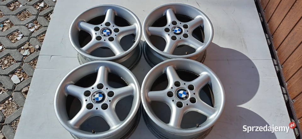 felgi aluminiowe BMW E36 7Jx15 oryginalne ET20 Sieradz sprzedam