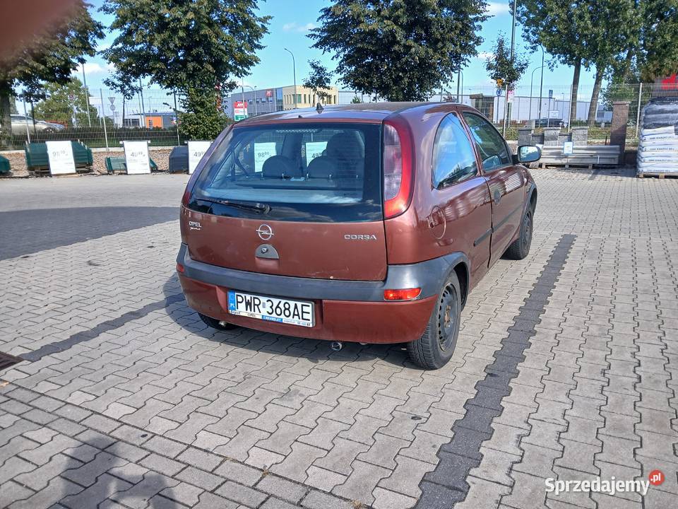 Opel Corsa C 2001 LPG długi przegląd i zbiornik 51KM Poznań sprzedam