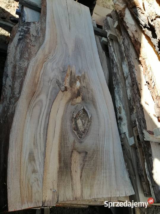 Bale blat deska stół loft żywicą foszty dąb Przysucha
