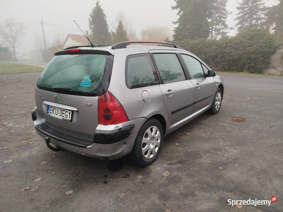 Peugeot 307 sw 16 benzyna lpg długie opłaty 1600cm3 307 SW Plecka Dąbrowa