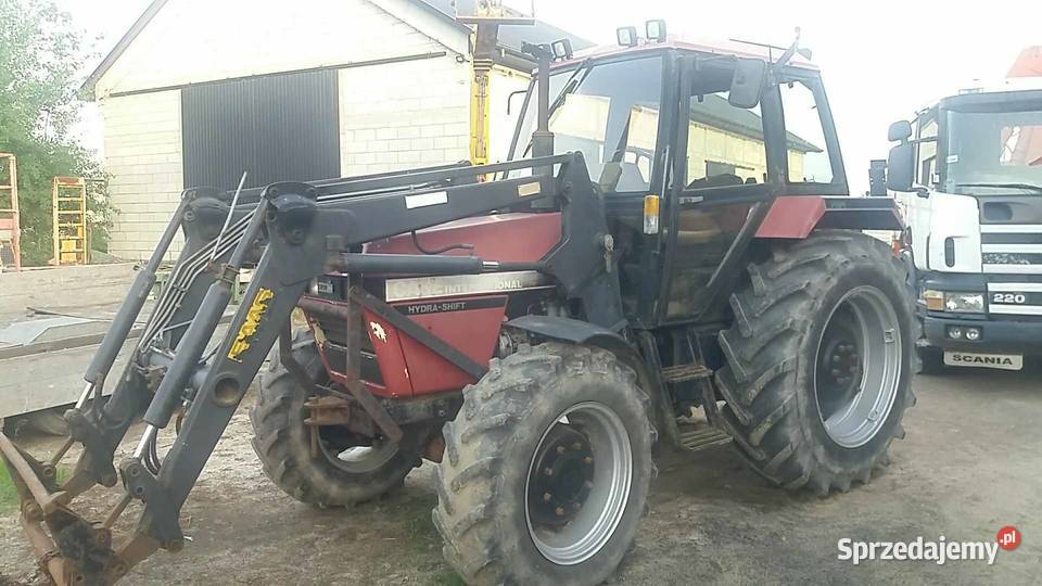 Ciągnik Case 4x4 z turem mazowieckie Zwoleń
